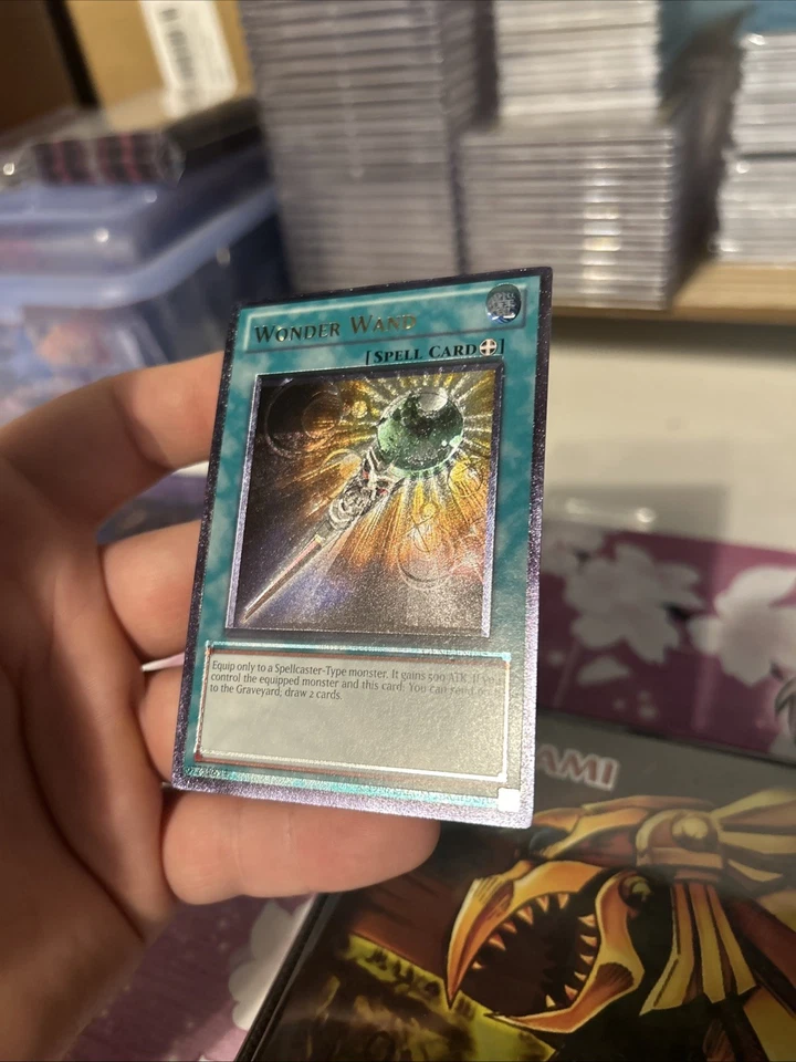 Yugioh! Wonder Wand GENF Ultimate Rare Misprint Holo Foil Shift - Image 2 of 4