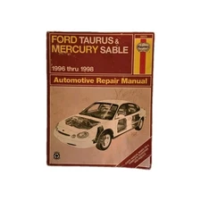 Haynes 36075 Ford Taurus & Mercury Sable 1996 thru 1999 Automotive Repair Manual