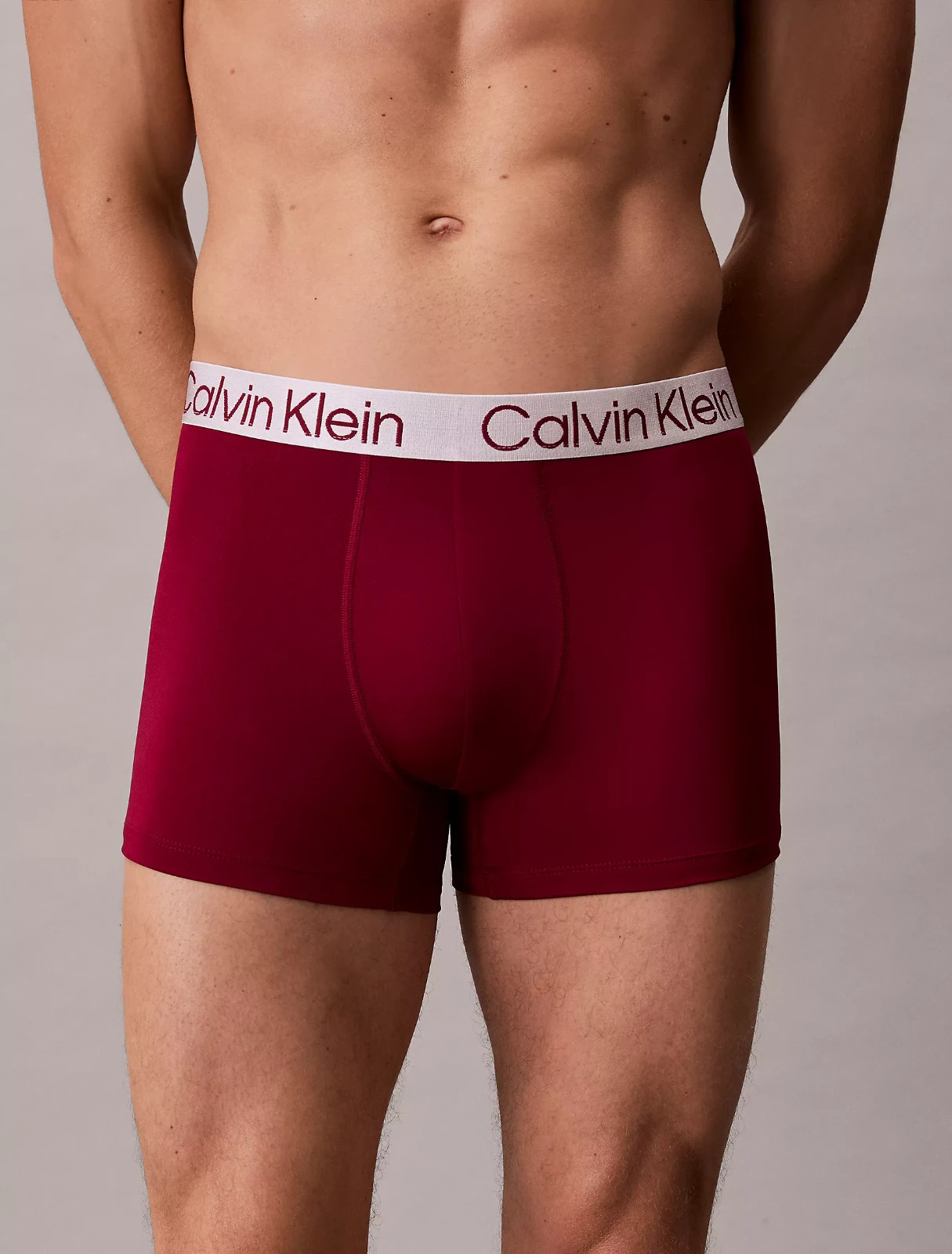 CALVIN KLEIN  MICROFIBER STRETCH 4-PACK TRUNKS MENS UNDERWEAR #NP27420-NWT thumbnail 5