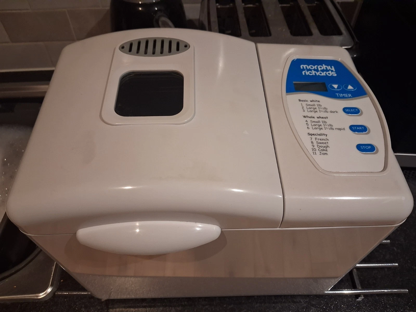 Morphy Richards Bread Maker 48220 TESTED measuring jug White 500W
Opens in a new window or tab