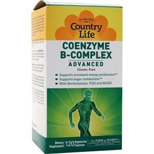 Country Life Coenzyme B-Complex Advanced 120 vcaps 9290₽