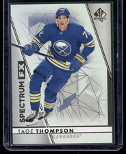 2022-23 SP Authentic #S-34 Tage Thompson Spectrum FX