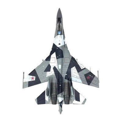 1/100 Alloy Russian SU35 Fighter Model Airplane Model Airplane Static Display