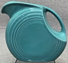Fiesta Ware Turquoise Blue Large Ceramic 7.25" 2 Quart Water Pitcher