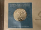 1972 United Nations Commemorative Medal Book Sterling Silver Proof Set of 5 — photo 3
