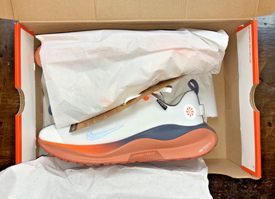 Nike ReactX Infinity RN 4 GTX Sail Total Orange Blue Size 9 HQ0265-100