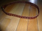 Vintage Capezio Women's Brown Leather Belt SM 36" - Made in India — photo 4