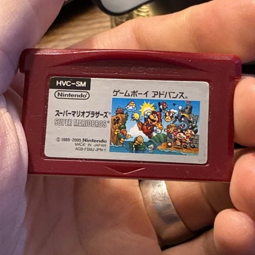 Super Mario Bros. Famicom Mini Series GBA Nintendo Gameboy Advance AUTHENTIC