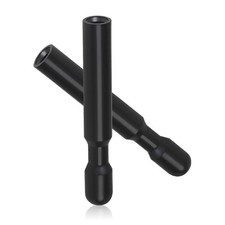 Door Lock Pull Knob Control Post Pin Black 2pcs For Ford 2004-2014 F-150