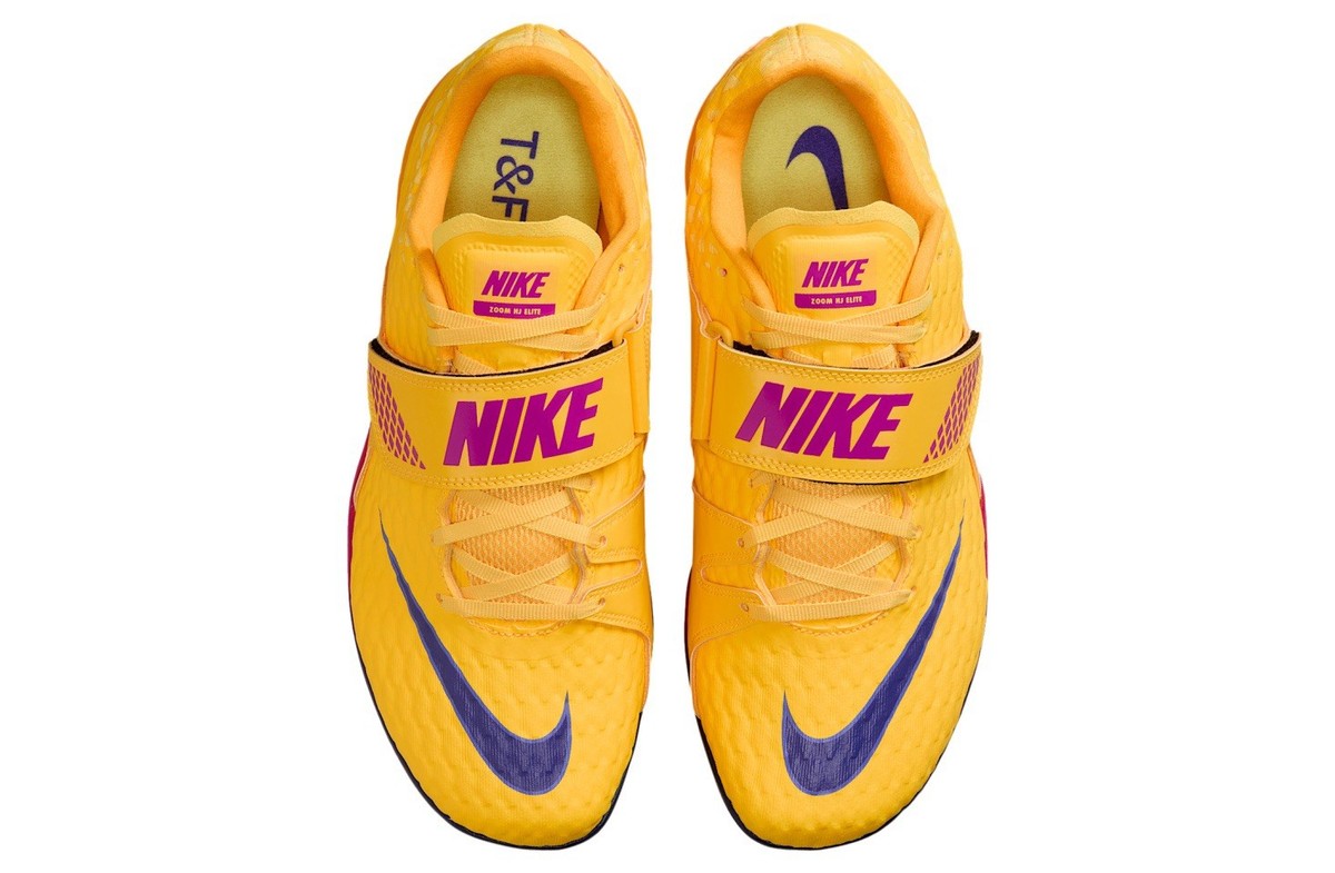 Nike High Jump Elite Track Shoes Mens Size 11 Yellow Citron  display picture 1