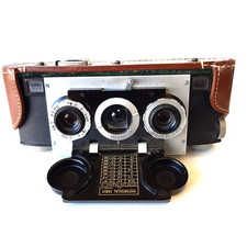 Vintage Stereo Realist David White 35mm Camera F/3.5 Lens B6