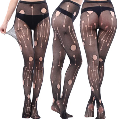 Women's Space Patterned Tights Pantyhose Stylish Sheer Unique Stockings Legs