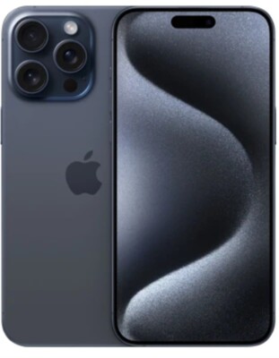 Apple iPhone 15 Pro Max - 256GB - Titan Schwarz (Ohne Simlock)