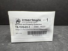 GE Interlogix TX-1510-01-1 Wireless DesignLine Recessed Door/Window Sensor