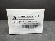 GE Interlogix TX-1510-01-1 Wireless DesignLine Recessed Door/Window Sensor