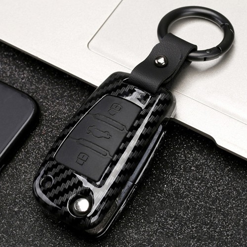 For Audi A2 A3 A4 A6 A6L /A8 TT/Q7 Folding Remote Smart Key Fob cover case Shell - Picture 8 of 10