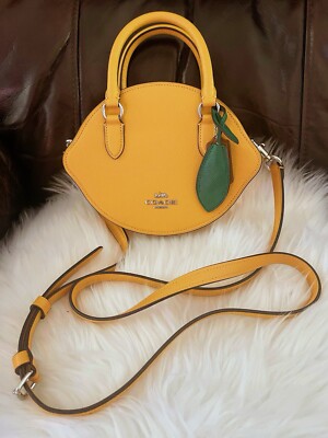 Coach Lemon Crossbody Bag shoulder CR251 NWT Limited | eBay