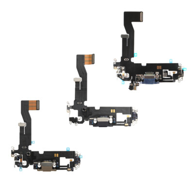 Audio Jack Charging Dock Connector Flex Cable For iPhone 13 Pro Max 12 Mini 11 X