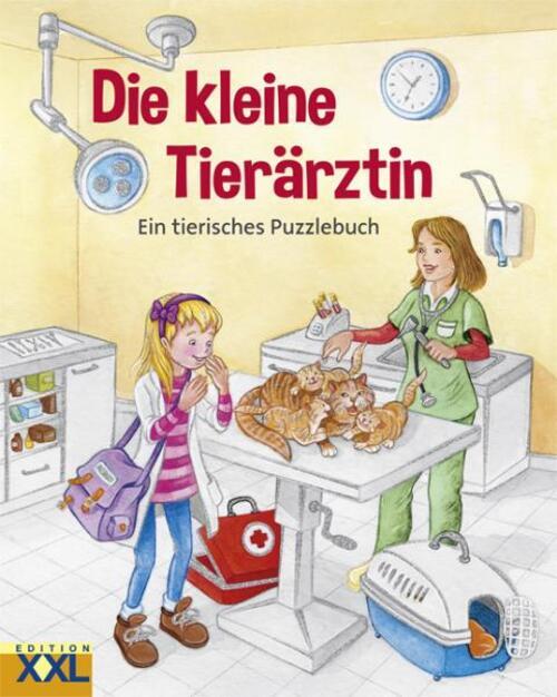 Thumbnail - Die Kleine Tierärztin | Ein Tierisches Puzzlebuch | Deutsch |