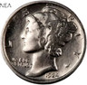 1924-D Mercury Dime ~ Borderline Uncirculated (AU++) ~~ 90% Silver Denver Mercury