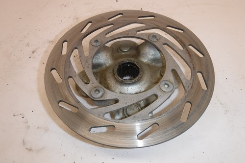 2016 yamaha kodiak 700 OEM FRONT LEFT RIGHT BRAKE ROTORS PAIR HUBS - Picture 3 of 5