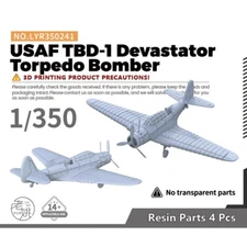 Yao's Studio LYR241 1/350 Military Model USAF TBD-1 Devastator Torpedo Bomber