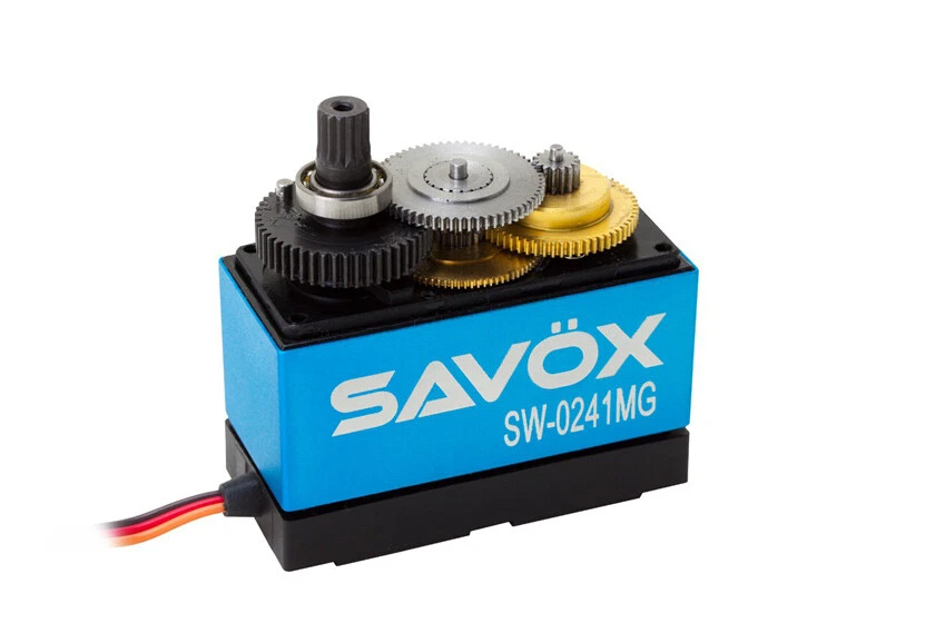 SAVÖX Hochvolt Digital-Servo SW-0241MG (40kg/0,17s/7,4V) - Bild 2 von 3