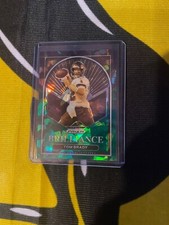 2022 PRIZM-  TOM BRADY,  GREEN CRACKED ICE, BRILLIANCE, SSP, BUCCANEERS, #B-1