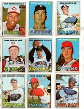 1967 Topps  -You Pick - Complete Your Set VINTAGE 1960S VG-EX EX FREE SHIPPING B