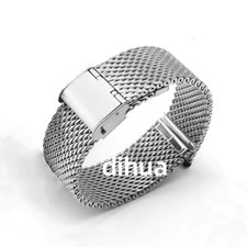 18mm 20mm 22mm 24mm Milanese Mesh Bracelet Stainless Steel Watch Band Strap