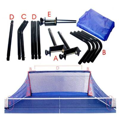 Local Deal Double Fish Ping Pong Table Tennis Bat Case Ball Picker Net NJ/CA/WA