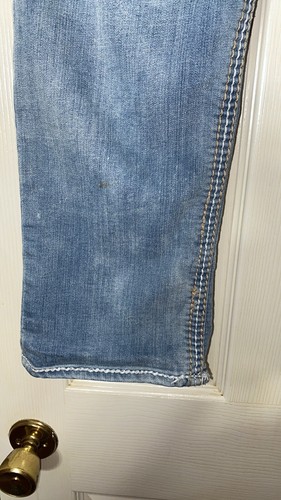Maurices Original Crop Capri Distressed Faded Jeans Embellished Pockets sz 11/12 - Picture 8 of 8