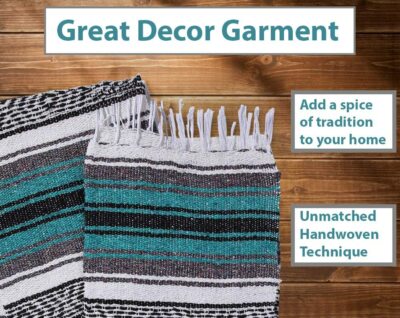 El Paso Designs Random Color Mexican Yoga Blankets (5-Pack) 51