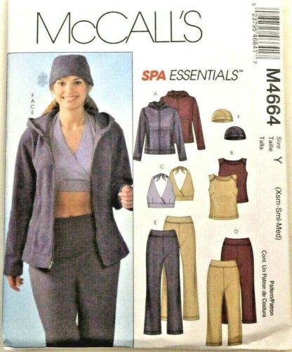 McCall's 4664 Misses Jacket Tops Pants Sewing Pattern XS-S-M (4-6-8-10-12-14)  - Picture 1 of 2