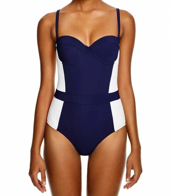 Tory Burch Lipsi Underwire One Piece Swimsuit Large Mjn23 for sale online |  eBay