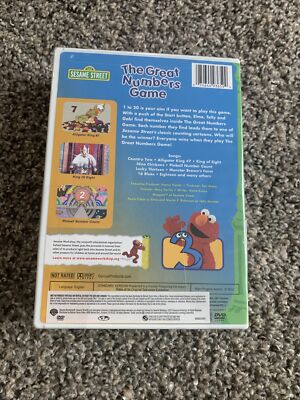 3 Sesame Street DVD Set NEW- Elmos Sing Along Guessing Game, Count