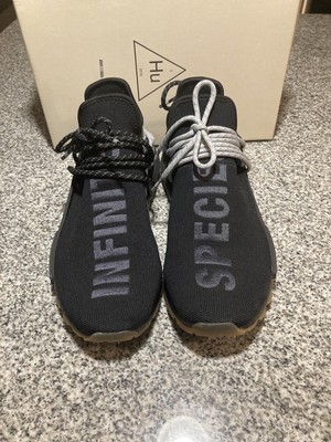 human race nmd black gum