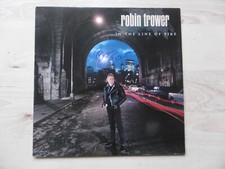 Robin Trower Procol Harum Autograph Signed LP Cover "In The Line Of Fire" Vinyl
