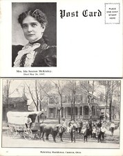 Ida Saxton McKinley McKinley Residence Canton Ohio Postcard