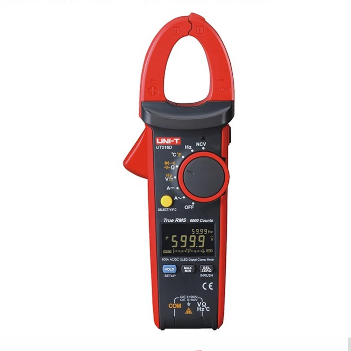 UNIT UT216D TRMS OLED Clamp Meter Pliers Multimeter NCV VFC Tester Zero Inrush M - Image 4 of 4