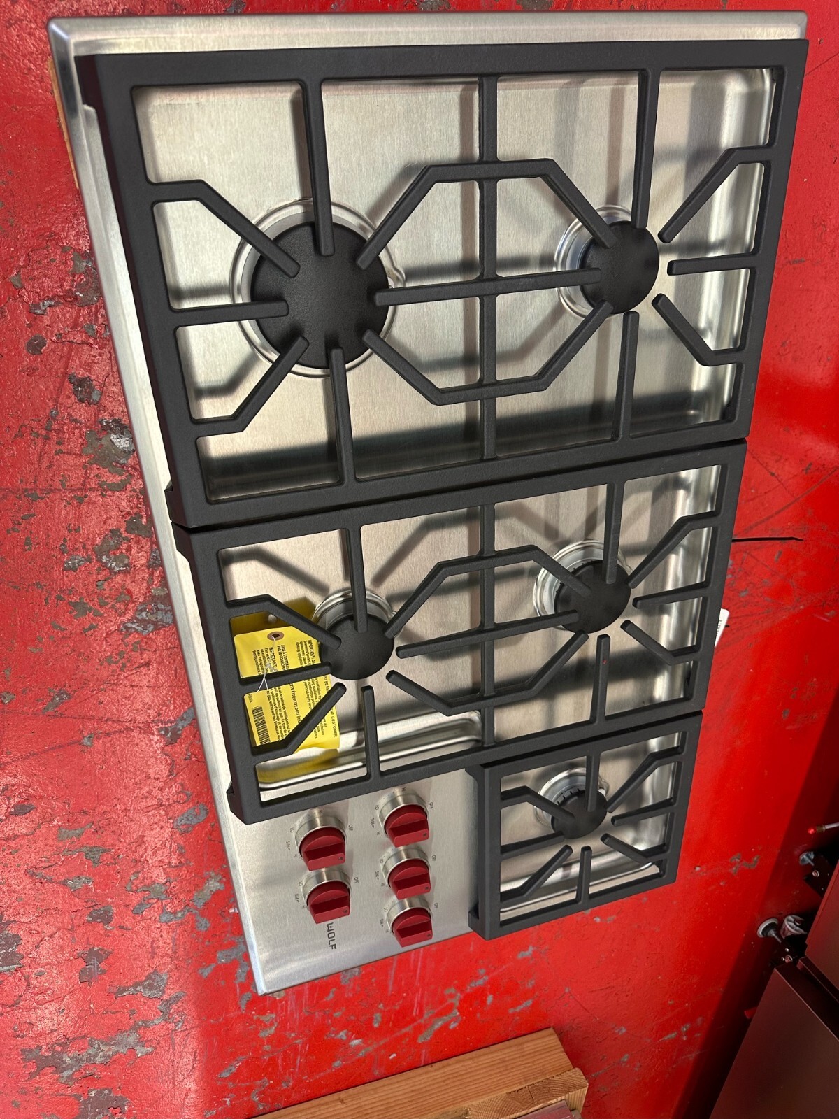 36” Wolf Gas Cooktop CG365PS (New Showroom Model) eBay