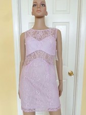 TOBI purple lace dress size S NEW 