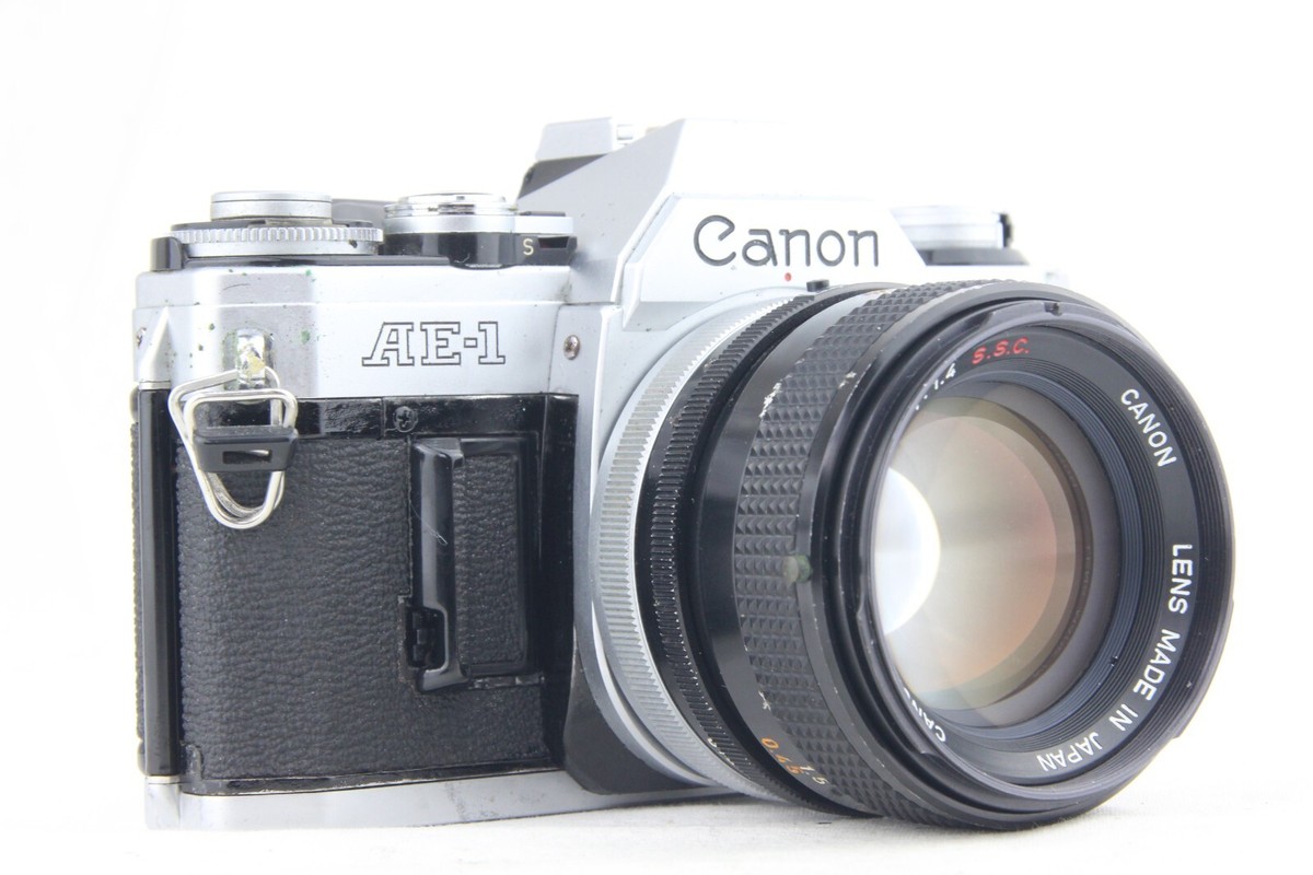 EXC+5 ] CANON AE-1 + FD 50mm f/1.4 S.S.C. SLR 35mm Film