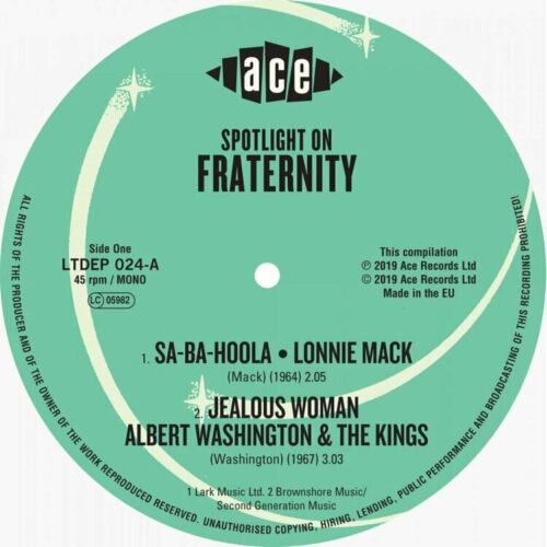 Spotlight On Fraternity Records - VA- Kent 45 EP - R&B Northern Soul HEAR! - Picture 3 of 3