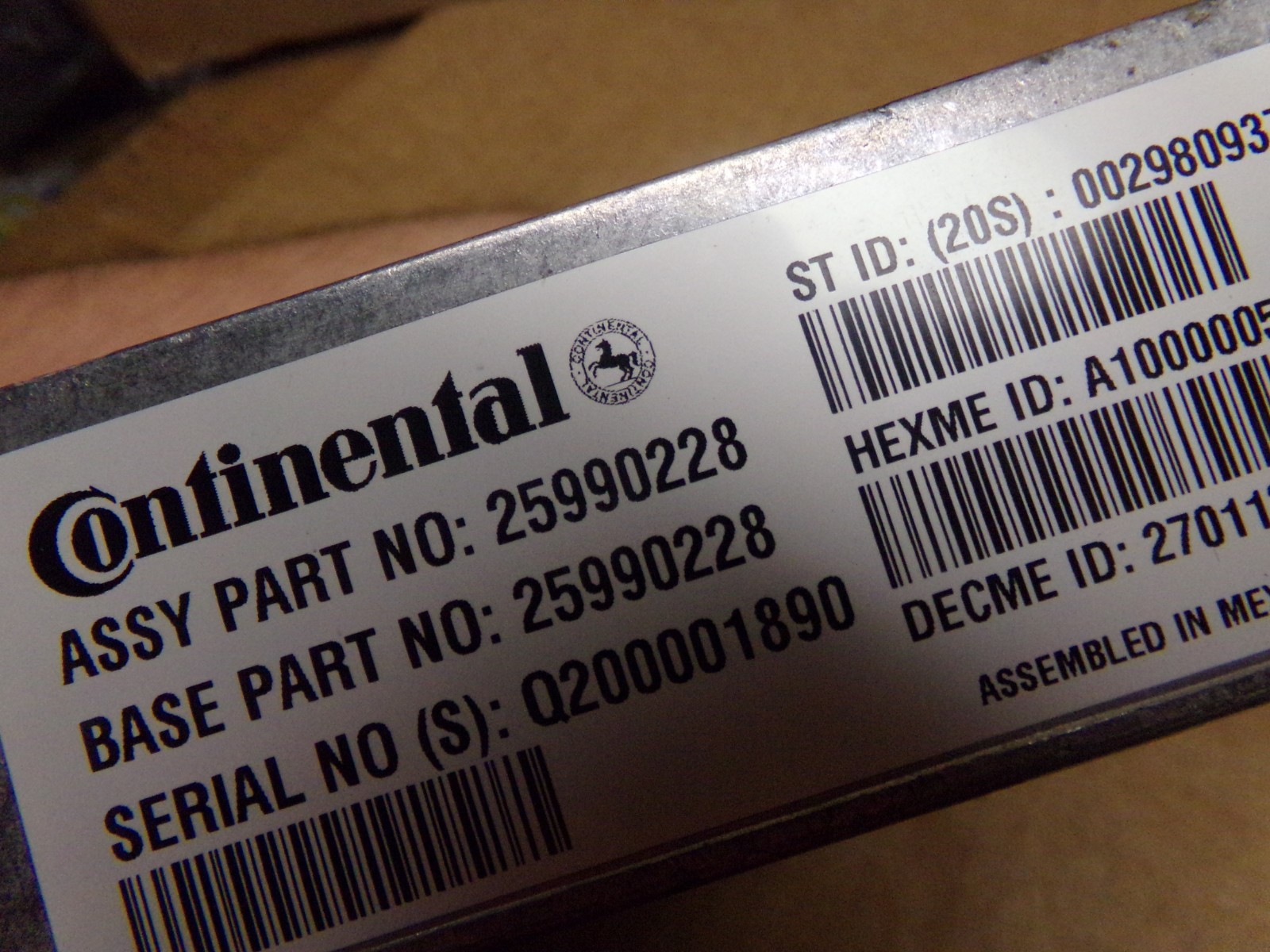 09 Cadillac CTS Communication Module Module #633-MOD 
