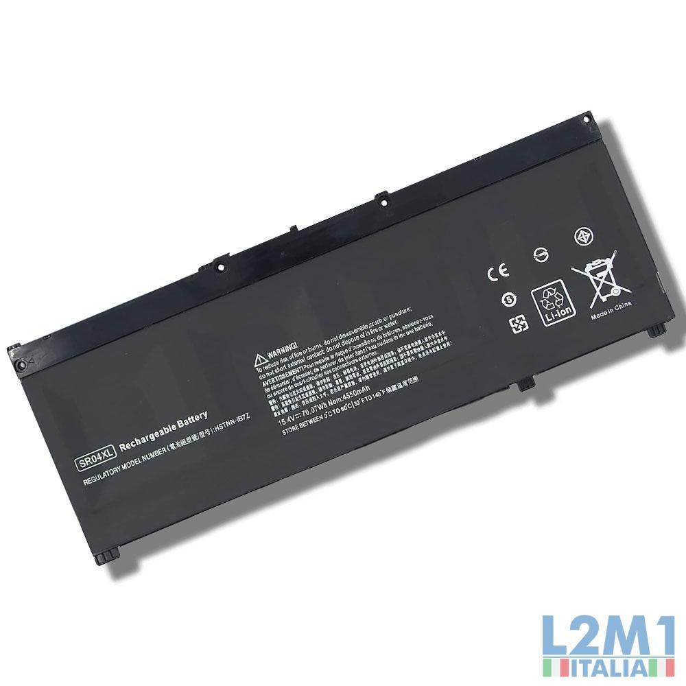 Batteria SR04XL per HP Gaming Pavilion 15-CX0084TX 15-CX0085NR 15-CX0085TX