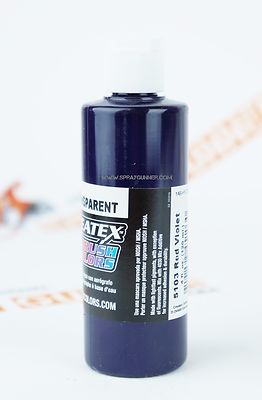 Createx Airbrush Colors 5103 Transparent Red Violet 4oz. water-based paint 