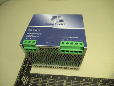 ACME ELECTRIC DM 1-3613 Power Supply 36 VDC Output 100-240VAC Input - Tested