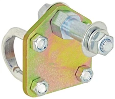 RockJock For Steering Stabilizer Shock Bracket Kit Fits 1 1/4in Rods Included In