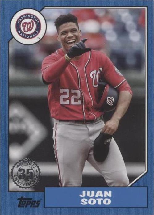その他 JUAN SOTO Juan Soto 2024 Topps Chrome 35th Anniversary #89CB-9 Refractor New